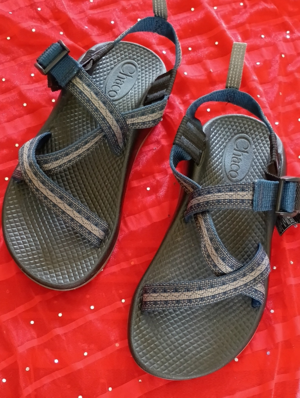 Chaco Kids Brown and Black Sport Sandals